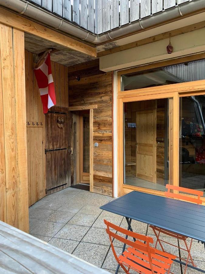 Ferienwohnung Terrasse Sur Les Aravis La Giettaz Exterior foto