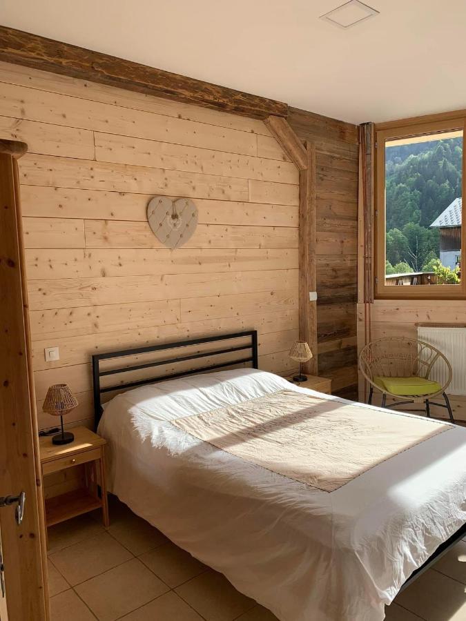 Ferienwohnung Terrasse Sur Les Aravis La Giettaz Exterior foto