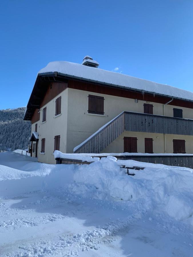 Ferienwohnung Terrasse Sur Les Aravis La Giettaz Exterior foto