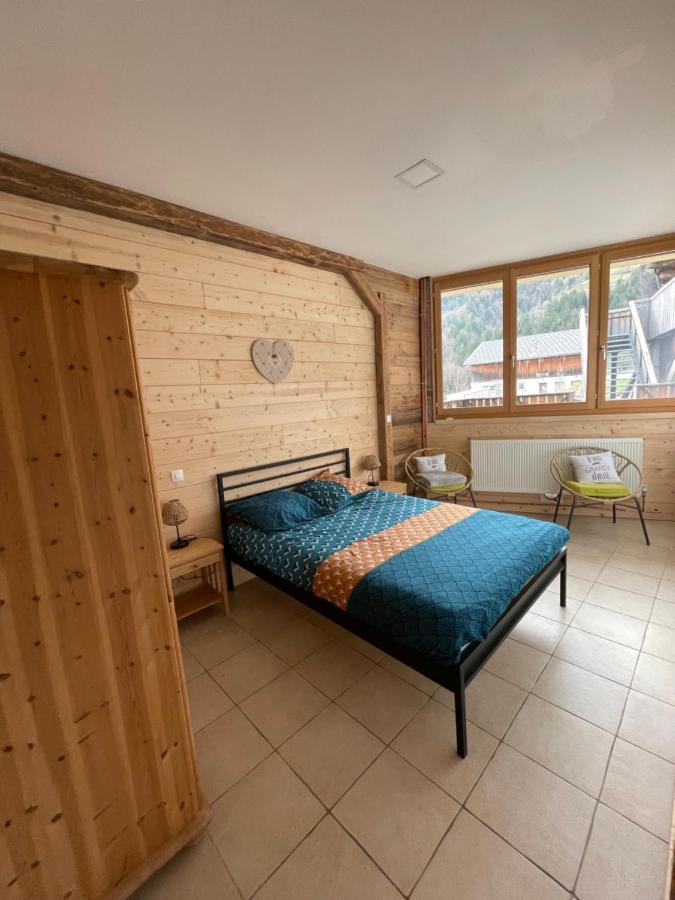 Ferienwohnung Terrasse Sur Les Aravis La Giettaz Exterior foto